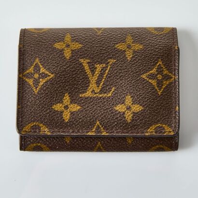 Louis Vuitton, Monogram Canvas Card Case