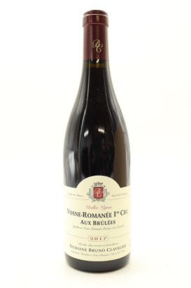 (1) 2017 Domaine Bruno Clavelier Aux Brulees Vieilles Vignes, Vosne-Romanee Premier Cru