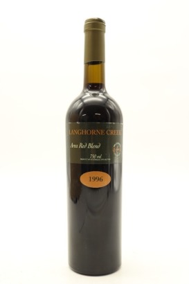 (1) 1996 Langhorne Creek Area Red Blend, Langhorne Creek