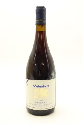 (1) 1993 Matawhero Pinot Noir, Gisborne