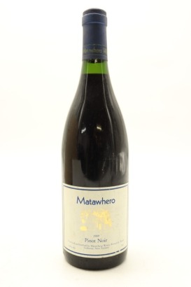 (1) 1989 Matawhero Pinot Noir, Gisborne