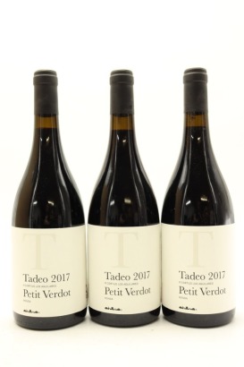 (3) 2017 Cortijo los Aguilares Tadeo Petit Verdot, Ronda