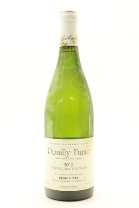 (1) 2012 Domaine Regis Minet Pouilly-Fume Vieilles Vignes, Loire