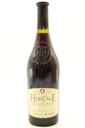 (1) 1998 Heritage Du Rhone, Cotes-du-Rhone