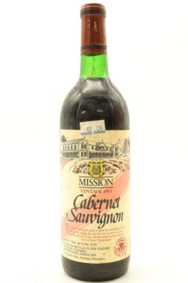 (1) 1983 Mission Estate Winery Cabernet Sauvignon, Hawke's Bay