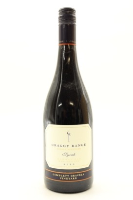 (1) 2020 Craggy Range Syrah, Gimblett Gravels