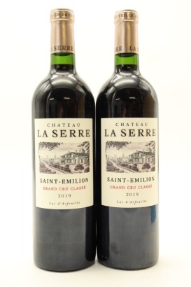 (2) 2019 Chateau La Serre, Saint-Emilion Grand Cru