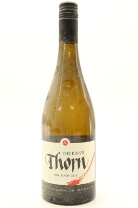(1) 2016 Marisco Vineyards The Kings Thorn Pinot Gris, Marlborough
