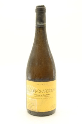 (1) 2007 Domaine des Heritiers du Comte Lafon Macon, Burgundy