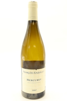 (1) 2007 Domaine Francois Raquillet Mercurey, Cote Chalonnaise