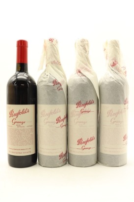 (4) 2001 Penfolds Grange Bin 95, Australia [JR17.5] [RP98]