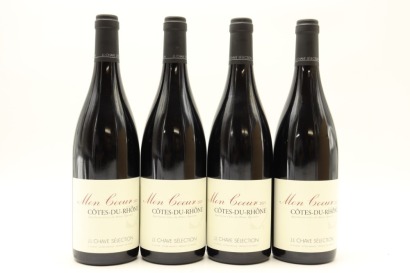 (4) 2021 Domaine Jean-Louis Chave Selection Cotes du Rhone Mon Coeur, Rhone