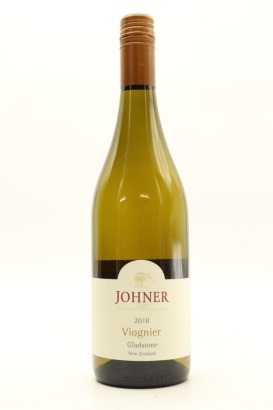(1) 2018 Johner Estate Viognier, Gladstone