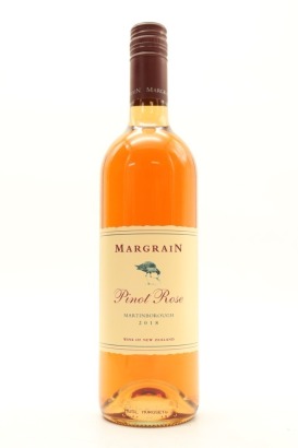 (1) 2018 Margrain Vineyard Pinot Rose, Martinborough