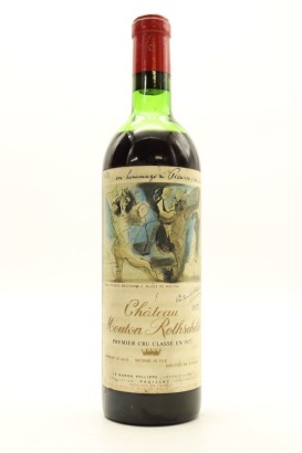 (1) 1973 Chateau Mouton Rothschild, Pauillac (LMS)
