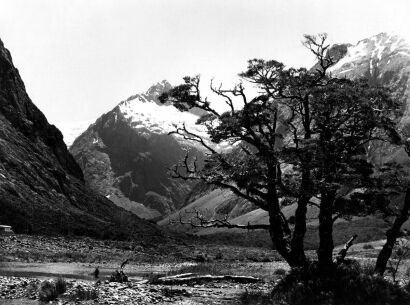 ALPHA PHOTOGRAPHY Mount Christina and Hollyford Valley on the Road to Milford Sound