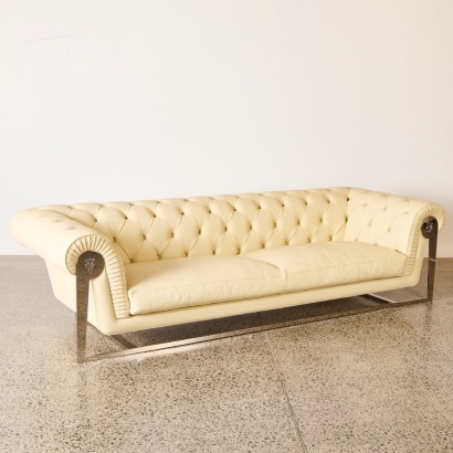 A Leather Sofa By Chester Dudley Sofa For Visionnaire