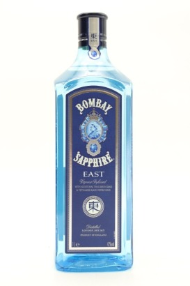 (1) Bombay Sapphire East Dry Gin, 42% ABV, 1000ml (GB)