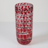 A Stephen Bradbourne Cylindrical ‘Hearts’ Vase