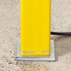 A Wade Clear Cast Glass Yellow Floor Light - 2
