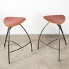 A Pair of Gary Hunt Crisp Stools by Brilliant Studio - 2