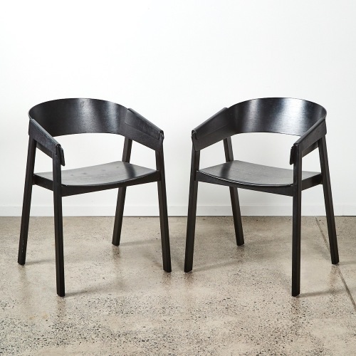 A Pair of Muuto Carvers