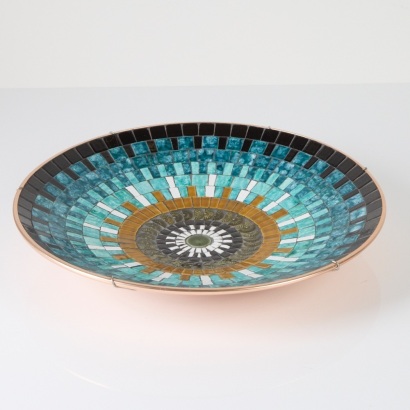 A John Crichton Mosaic Charger