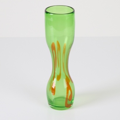 A Mid-Century Italian Glass Vase Attributed to Bianconi Fulvio