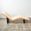 An Armani Casa Architectural 'Stock Market' Chaise Lounge - 3