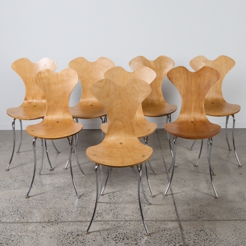 A Set of Eight Matthew von Sturmer Dining Chairs