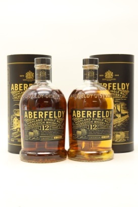 (2) Aberfeldy 12 Year Old Single Malt Scotch Whisky, 40% ABV, 1000ml