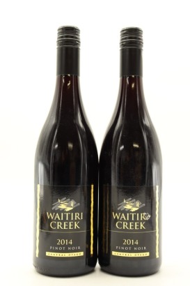 (2) 2014 Waitiri Creek Pinot Noir, Central Otago