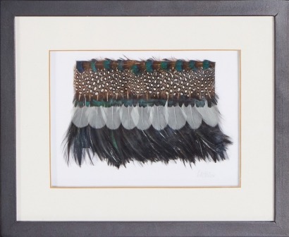 ROSE MCKELLAR Framed Feather Work