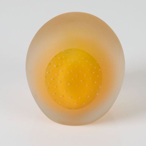 A Peter Viesnik ‘Egg Yolk Paperweight