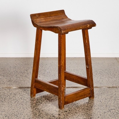 A Rustic Vintage Stool