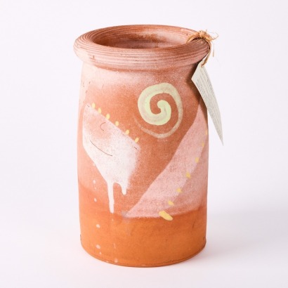 A Steve Fullmer Terracotta Wine Cooler
