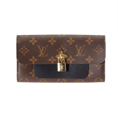 Louis Vuitton Monogram Canvas Flower Wallet