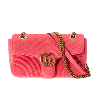 Gucci GG Marmont Metelasse Shoulder Bag