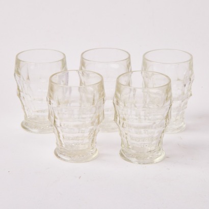 A Set of Five Small Jacobean Glasses