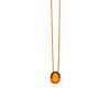 18ct Mandarin Garnet Pendant