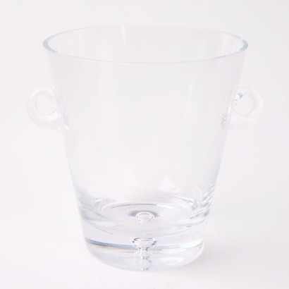 A Glass Champagne Bucket