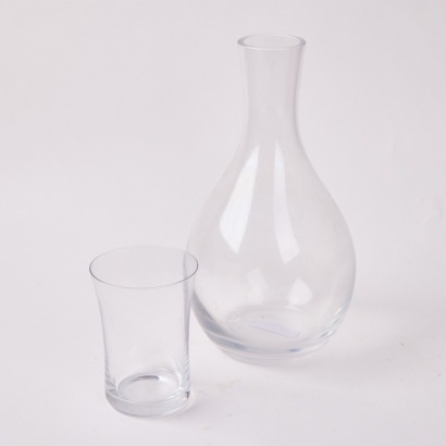 A Villeroy and Boch Water Carafe and glass. Made in Germany
