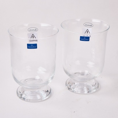 A Pair Of Villeroy and Boch 'Helium' Storm Lanterns (New) Made in Germany