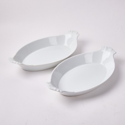 An Apilco #12 And #13 Au Gratin Dishes (New) Made in France