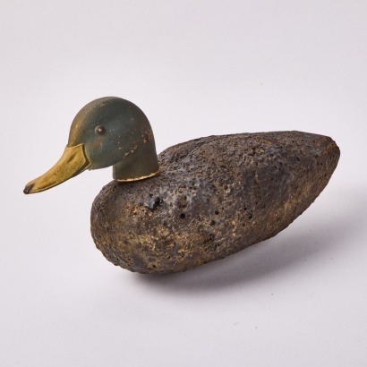 Vintage Cork Duck Decoy