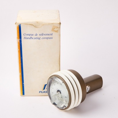 A Vintage Plastimo Magnetic Hand Bearing Compass