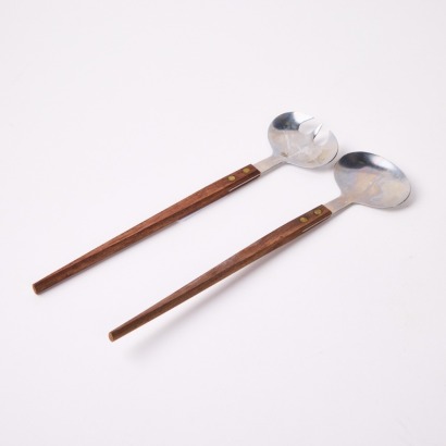 A Pair Of Mid Century Salad Servers