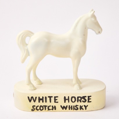 A White Horse Advertising Display