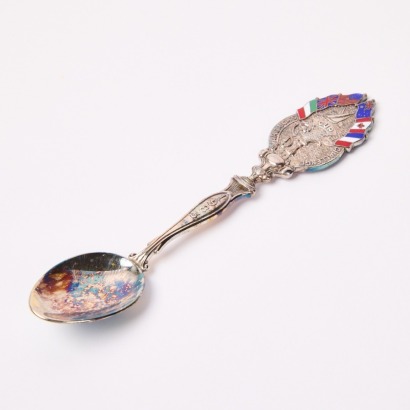 A Sterling Silver America's Cup Spoon