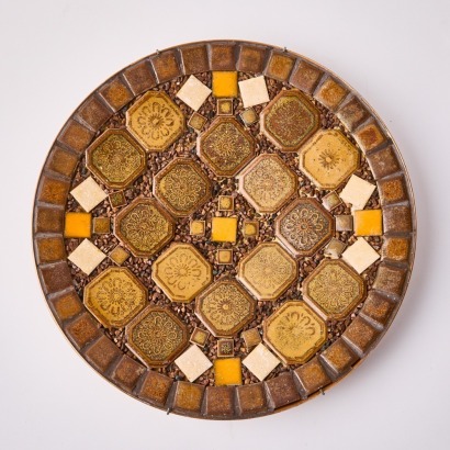 A John Crichton Mosaic Tile Plate